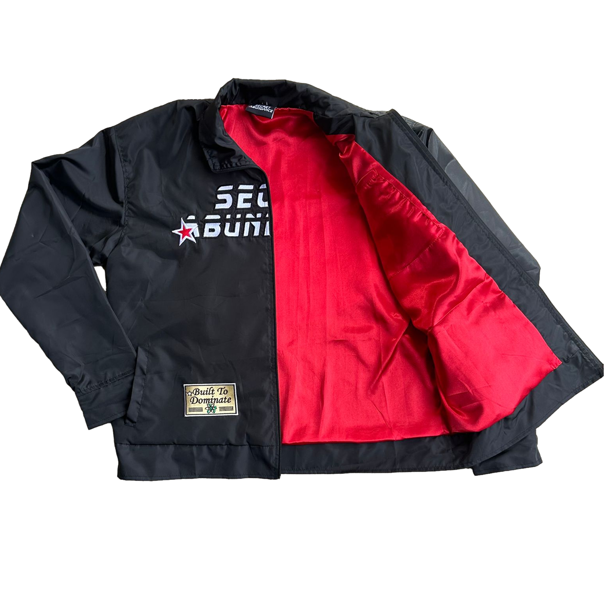 Spiral Stitch Windbreaker Jacket